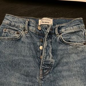 Reformation jeans size 24
